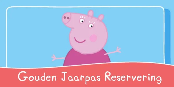 Gouden Jaarpas Reservering